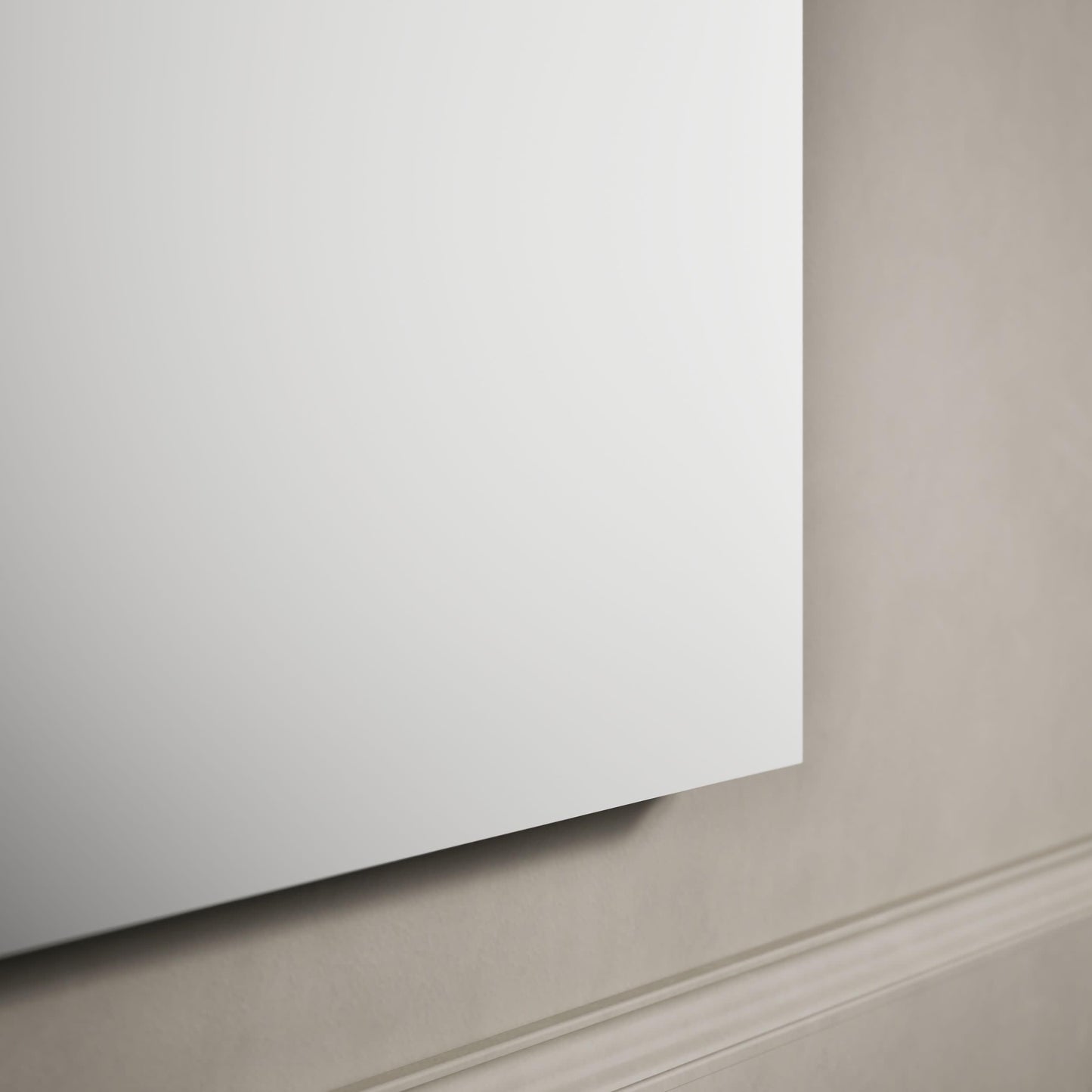 Kohler 99006-NA Verdera® Bathroom Medicine Cabinet with Mirror, Surface or Recessed Bathroom Wall Cabinet, 24 in. W x 30 in. H