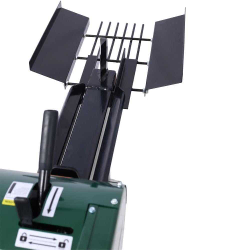 12 Ton Electric Log Splitter, Double Flywheel Log Splitter, 110V 60HZ 2HP 16A, Electric Wood Splitter With Mobile Wheels
