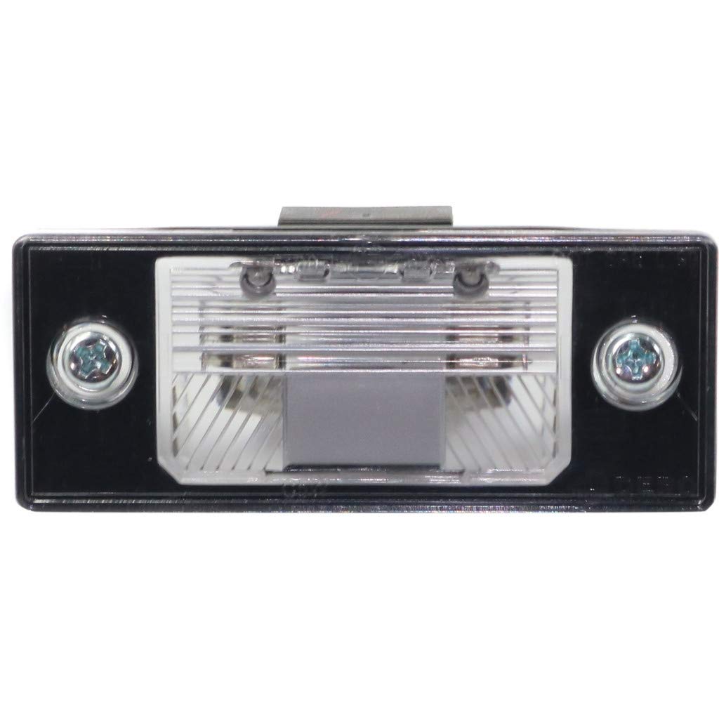 KarParts360 License Plate Light Unit for Volkswagen Tiguan 2009-2014, Driver/Passenger Side, Model VW2870111, Single Piece