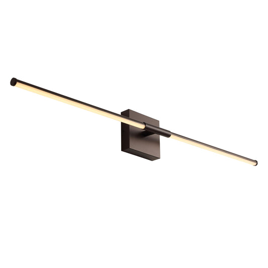 JONATHAN Y Wall Sconce, Modern Minimalist, Dimmable LED, 32in, Metal, Oil Rubbed Bronze, Model JYL7040D