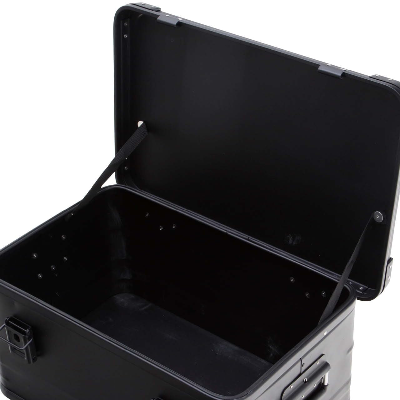Overland Vehicle Systems Aluminum Box Storage 53QT - Universal Purpose - Heavy Duty Foldable Handles - Heavy Duty Nylon Interior Straps - Boxes are Stackable