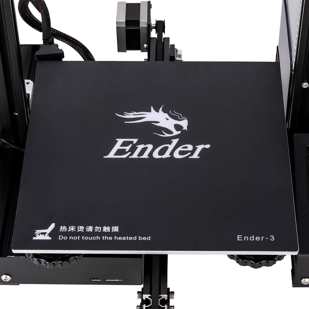 Official Creality Ender 3 3D Printer with Resume Printing Function and Stable Power Supply, High Precision Printing and High-standard V-profiles DIY 3D Printers Printing Size 8.66*8.66*9.84 inches