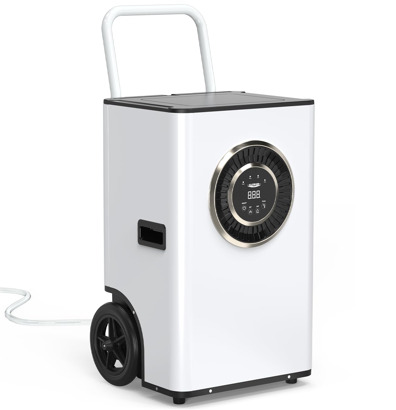 ALORAIR 145 PPD Commercial Dehumidifier with Pump & Drain Hose, Portable Dehumidifiers for Garage, Large Room, Basement, Industrial Use, Auto-Defrost, 6 Years Limited Warranty