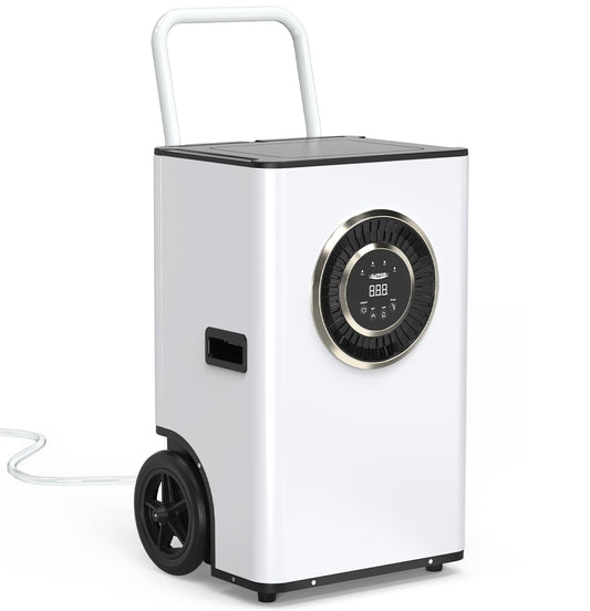 ALORAIR 145 PPD Commercial Dehumidifier with Pump & Drain Hose, Portable Dehumidifiers for Garage, Large Room, Basement, Industrial Use, Auto-Defrost, 6 Years Limited Warranty