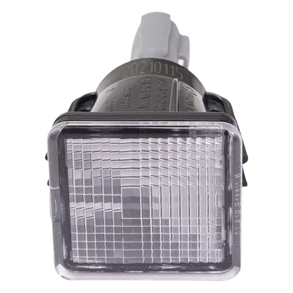 KarParts360 License Plate Light for Toyota Tacoma 2016-2023, Rear, Driver/Passenger Side, Single Piece, Model CLX-M0-USA-RT73290005Q