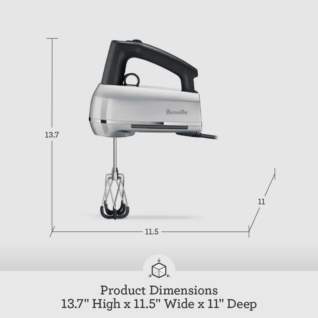 Breville BHM800DBL Handy Mixer for Baking, Damson Blue