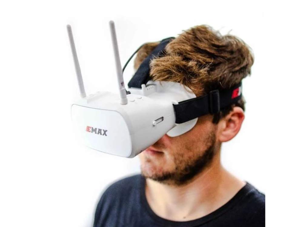Tiny Hawk RTF Micro Indoor Racing Drone with FPV Goggles and Controller for Beginners