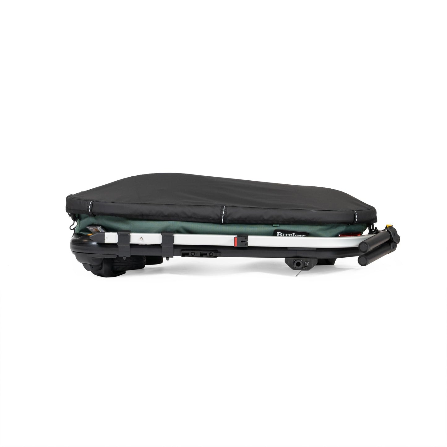 Burley Hopper | Compact Cargo Bike Trailer & Stroller Wagon with Spacious Storage, Rigid Floor, Durable Interior & Parking Brake
