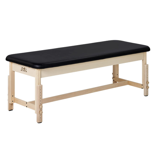 MT Harvey Treatment Stationary Massage Table for Clinic,Massage and Acupuncture(Black)