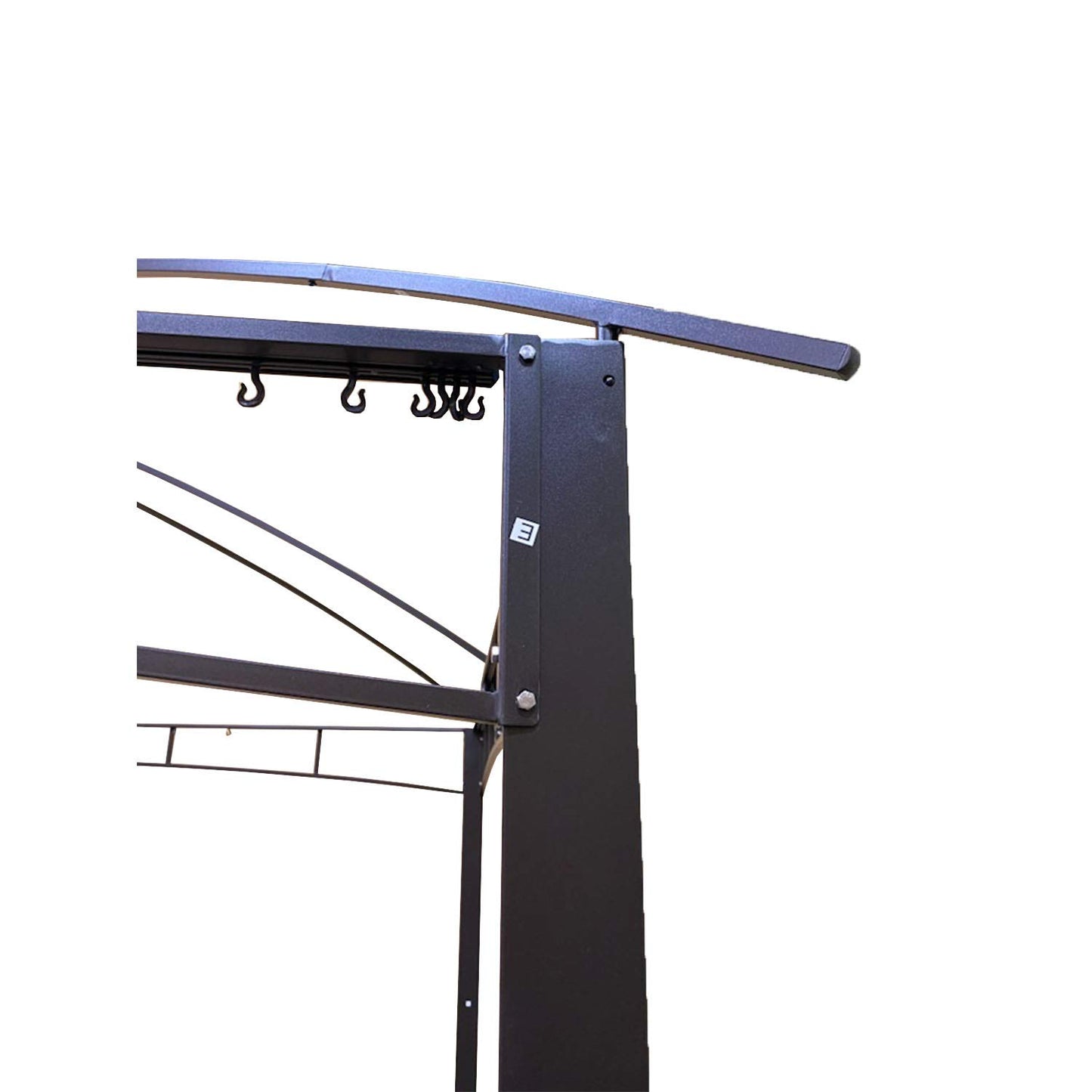 Garden Winds Replacement Canopy Top Cover and Netting Set Compatible with The Brown Frame Gazebo TPGAZ2303B - Riplock 350