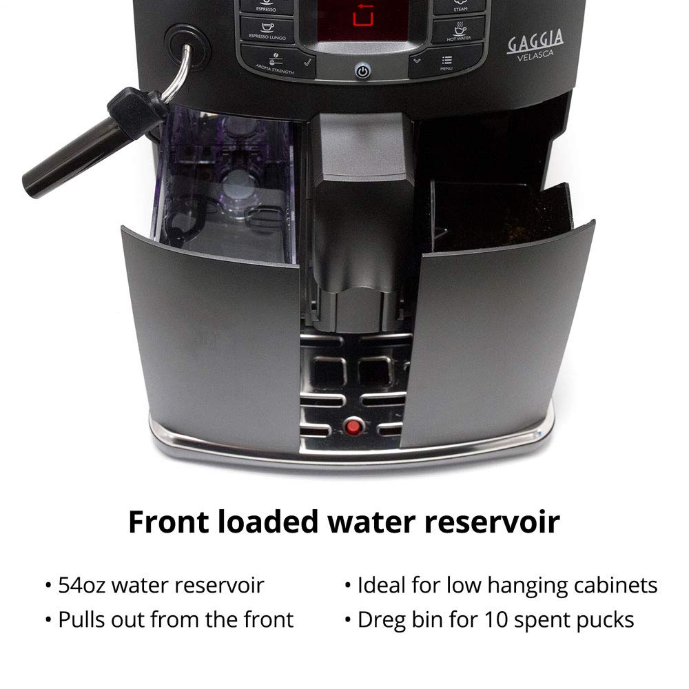 Gaggia Velasca Espresso Machine,54 ounces Black