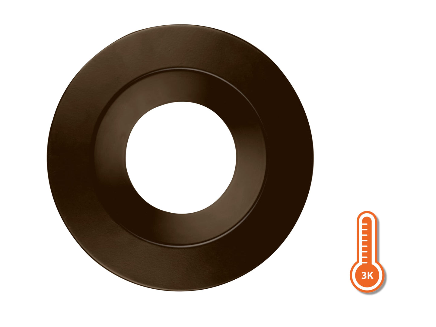 Nicor DLR56(v6) Recessed LED Downlight 900 Lumen 3000K 5/6-inch Oil-Rubbed Bronze Model DLR566091203KOB