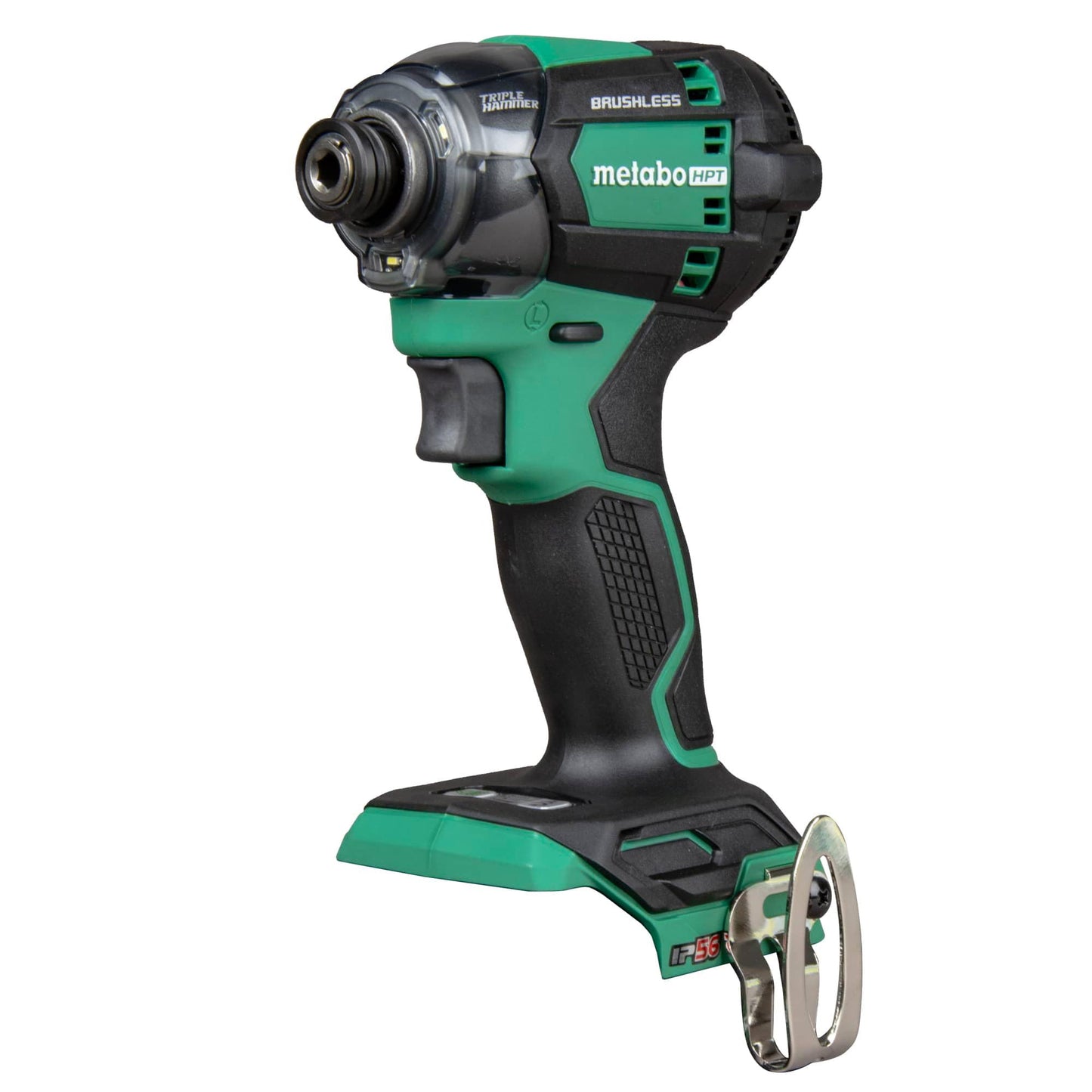 Metabo HPT Pneumatic Roofing Nailer + 18V Impact Driver Pro Bundle Kit, 1-3/4-Inch Coil Roofing Nailer with BONUS 18V Triple Hammer Impact Driver Kit, KNV45AB2