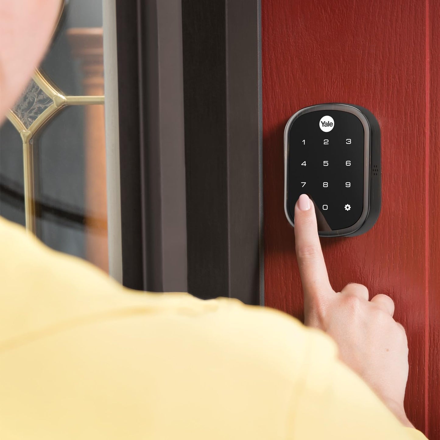 Yale Assure SL Deadbolt Lock with Z-Wave, Oil Rubbed Bronze Keyless Entry Door Lock with Touchscreen Keypad for Front Door, ‎YRD256-ZW2-0BP