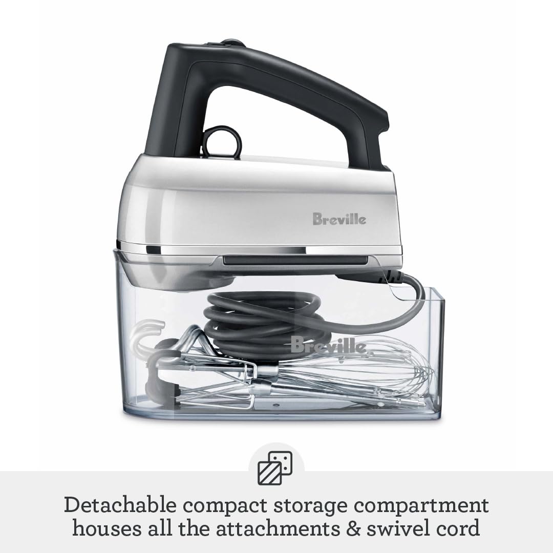 Breville BHM800SIL Handy Mixer for Baking, Silver