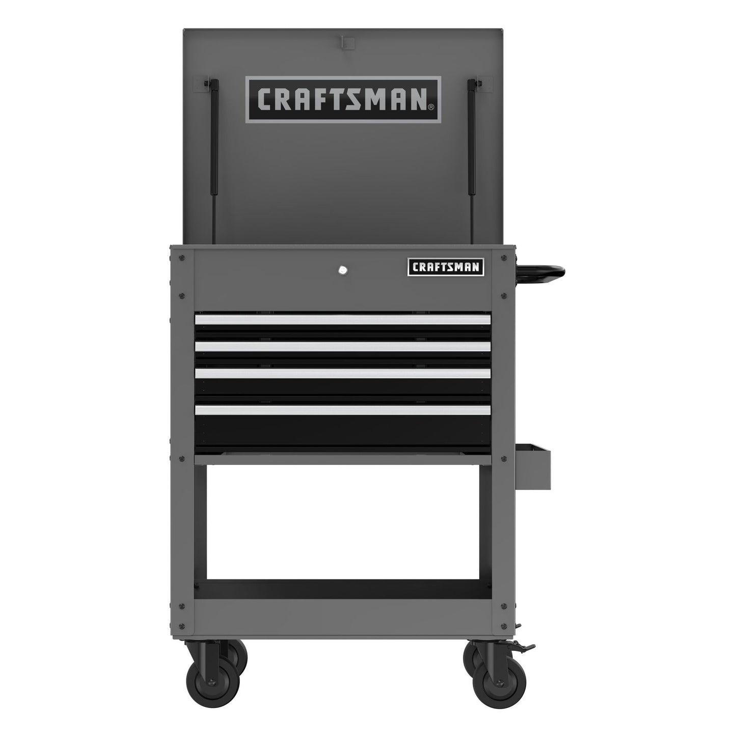 CRAFTSMAN Tool Chest with Wheels, Rolling Cart with Drawers, Power Outlets and USB Port, Steel Storage Tool Cabinet with 4 Drawers, Toolbox on Wheels, Supports up to 700 lbs, Grey (CMST98276GB)