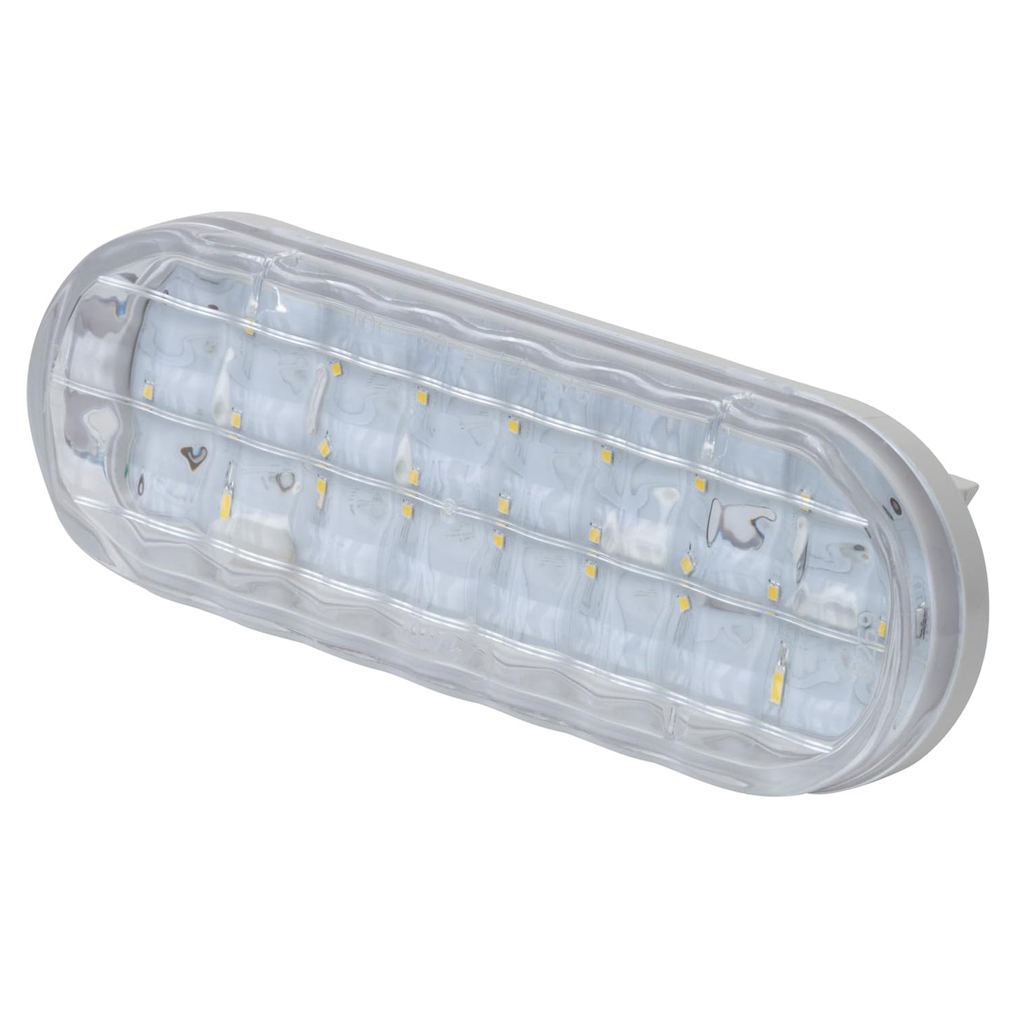 Grote Super Nova Oval LED Backup Light, Vertical Grommet Mount, Model 62591, White, Standard Size