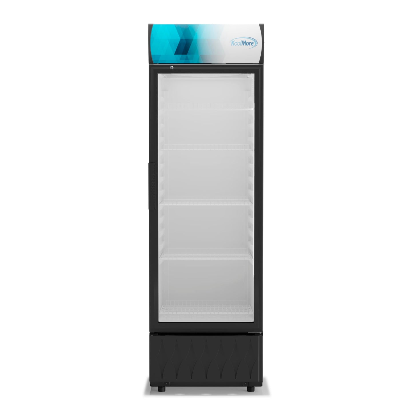 KoolMore MDR-9CP Display-Refrigerator, 9 cu.ft. Single Swing Door, Black