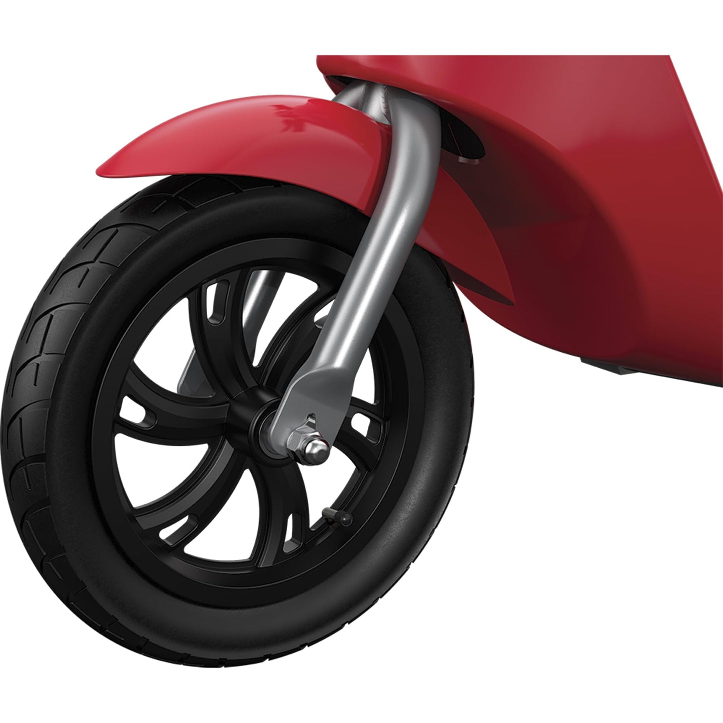 Razor Electric Retro Scooter for Ages 8+, 170 lb Max Weight, Red, w/ 250W Motor, 12” Tires & 24V Battery, Up to 15 MPH, Pocket Mod – Lightweight Ride On Motorcycle Bike for Young and Teen Riders