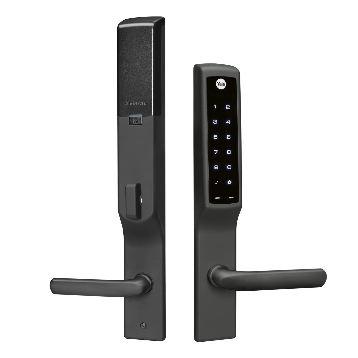 Yale Assure Lock for Andersen Patio Doors, Z-Wave Plus, Black Suede