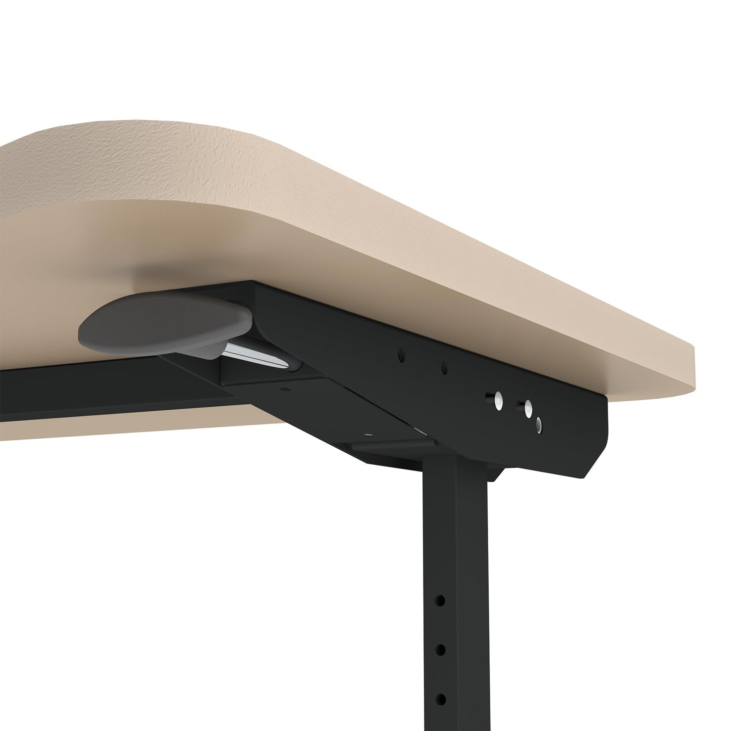 Learniture Maple Adjustable Height Mobile Flipper Sit-to-Stand Desk for Home, Classroom or Office (Pack of 2)