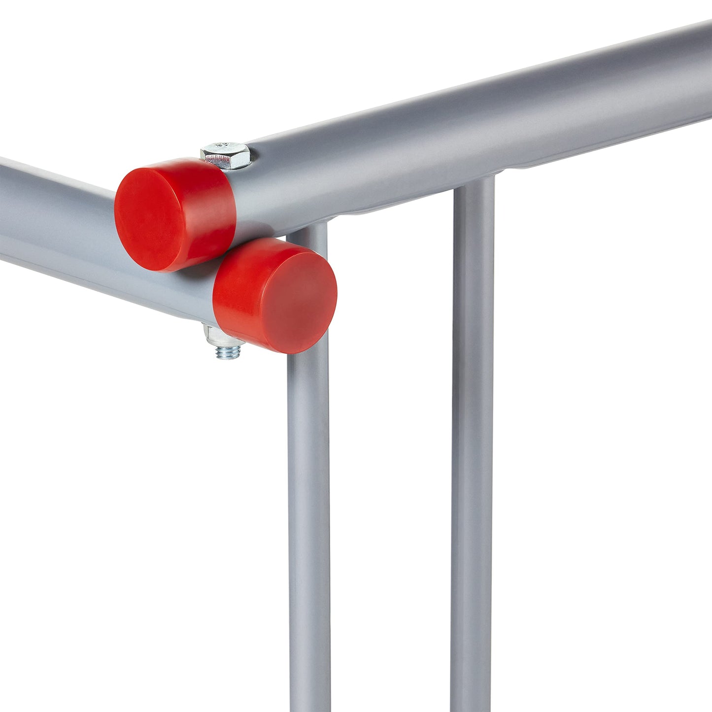 Retrospec Commercial Grid Bike Rack - Single & Double Sided - Bicycle Storage Stand for Garages, Stores, Schools & Universities Power Coated Steel - Silver 10 Bike/Single Sided