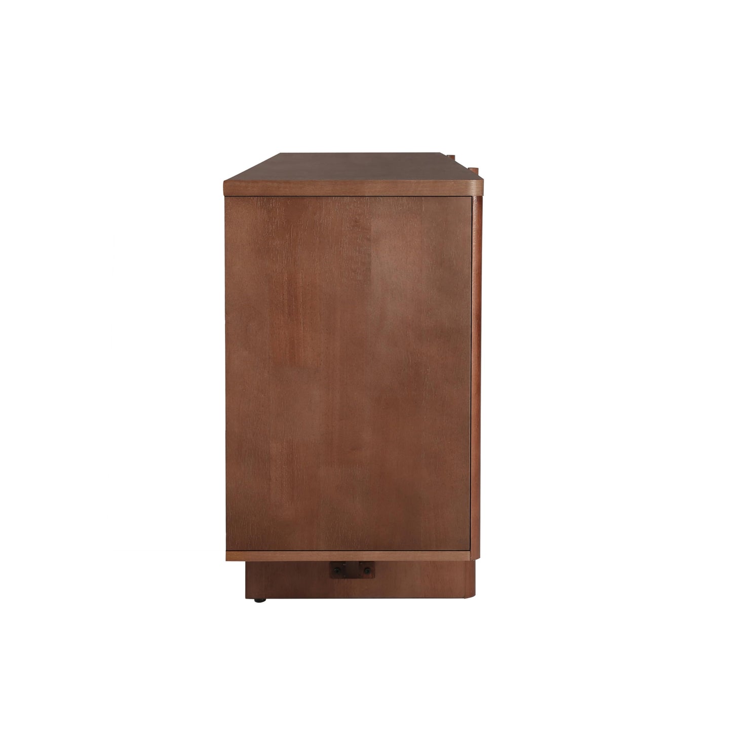 Christopher Knight Home Austen Retro Minimalist Wooden Storage Sideboard, Living Room Cupboard with Shelves, Dining Room/Kitchen Buffet Cabinet, Entryway Display Table, Home Office Credenza, Espresso