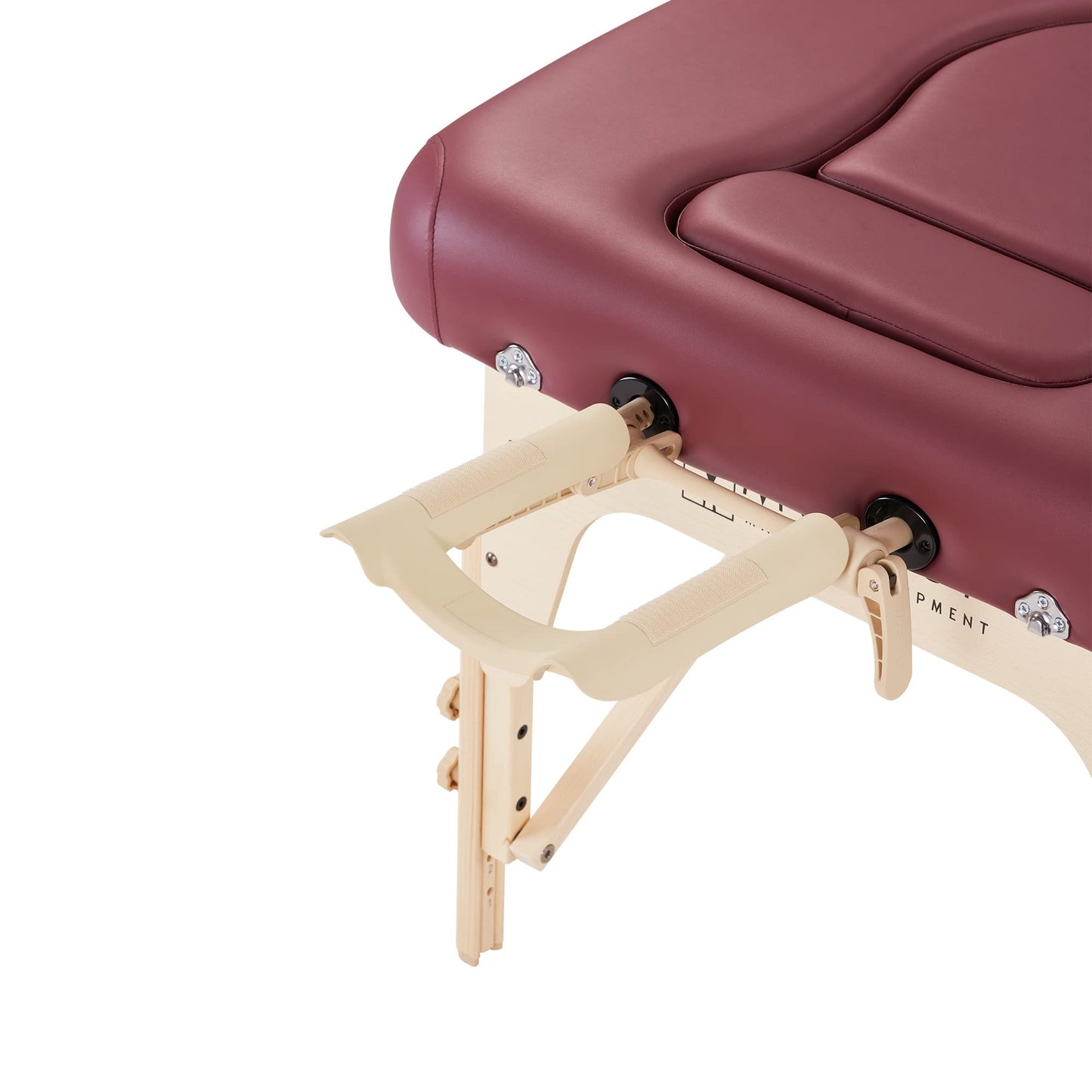 Master Massage 30'' Eva Portable Pregnancy Massage Table for Female Clients and Obese Individuals, Spa Salon Facial Bed for Pregnant Women- Multi Functional (Burgundy)