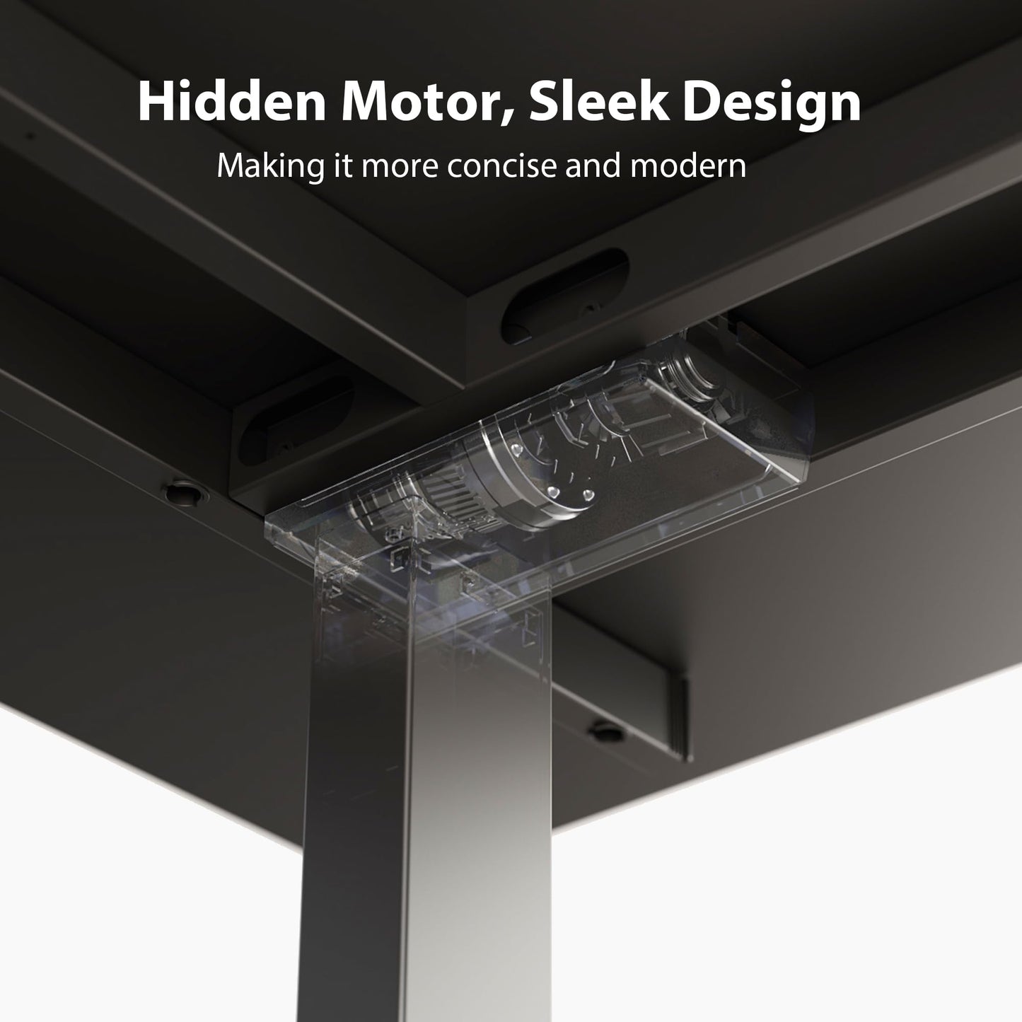 Agilestic Triple Motors 73" x 60" L Shaped Standing Desk, Electric Standing Desk Adjustable Height, Extra Large Desktop Corner Table for Home Office, Gaming Workstation, Splice Board, Black