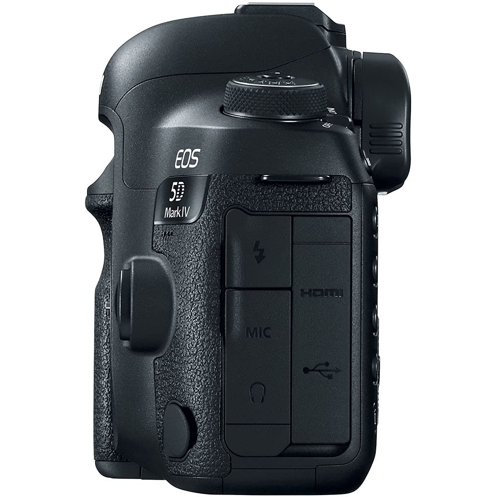 Canon EOS 5D Mark IV DSLR Camera (Body Only) – Full-Frame 30.4MP DSLR with 4K Video, Dual Pixel AF & Built-in Wi-Fi (1483C002) + Canon Shoulder Bag + 64GB Memory Card