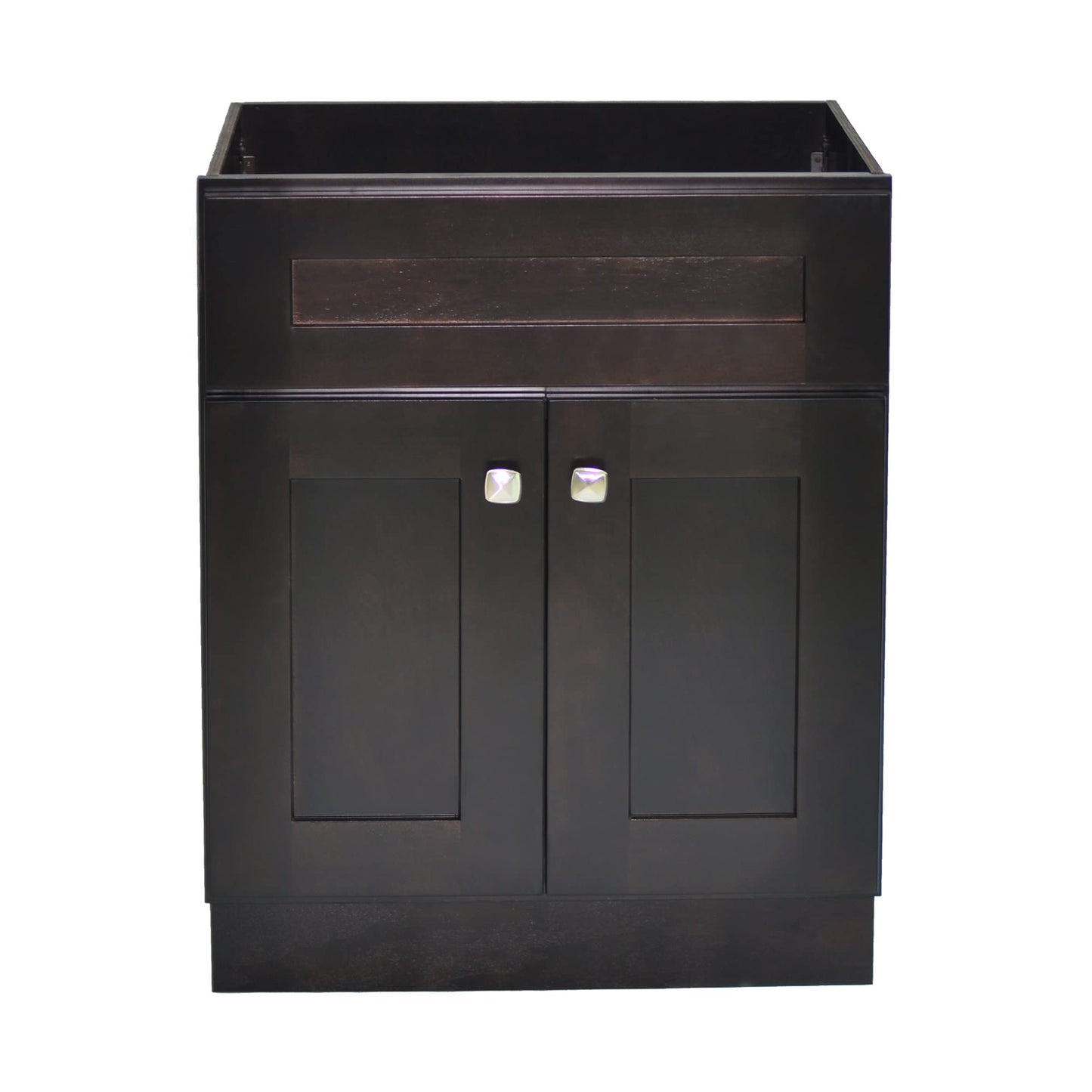 Brookings 24-inch Unassembled Bathroom Vanity Without Top in Espresso