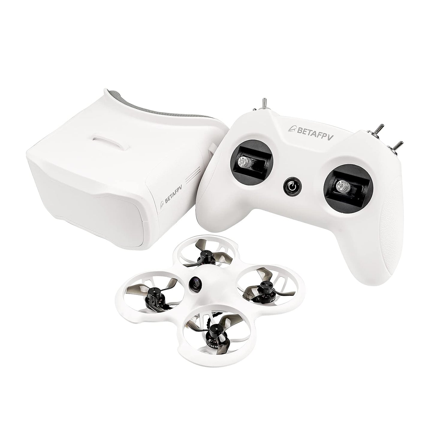 BETAFPV Cetus Pro FPV Kit with LiteRadio 2 SE Transmitter VR02 Goggles 3 Flight Modes Altitude Hold Emergency Landing Self Protection Turtle Mode, Ready to Flight Easy for FPV Beginners