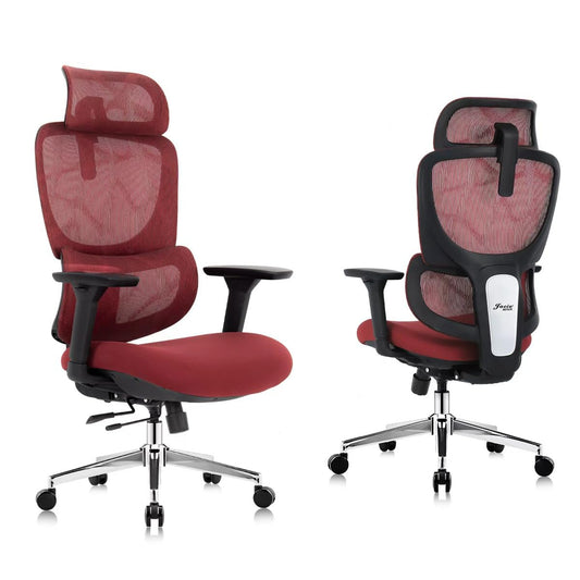 Jacia House TSCA Certified Ergonomic Mesh Office Chair, Big Tall Gaming Chair Adjustable Lumbar Support, 4D Armrests, 2D Headrest, 135° Reclining Rolling Swivel Desk Chairs with Seat Lock 600lb