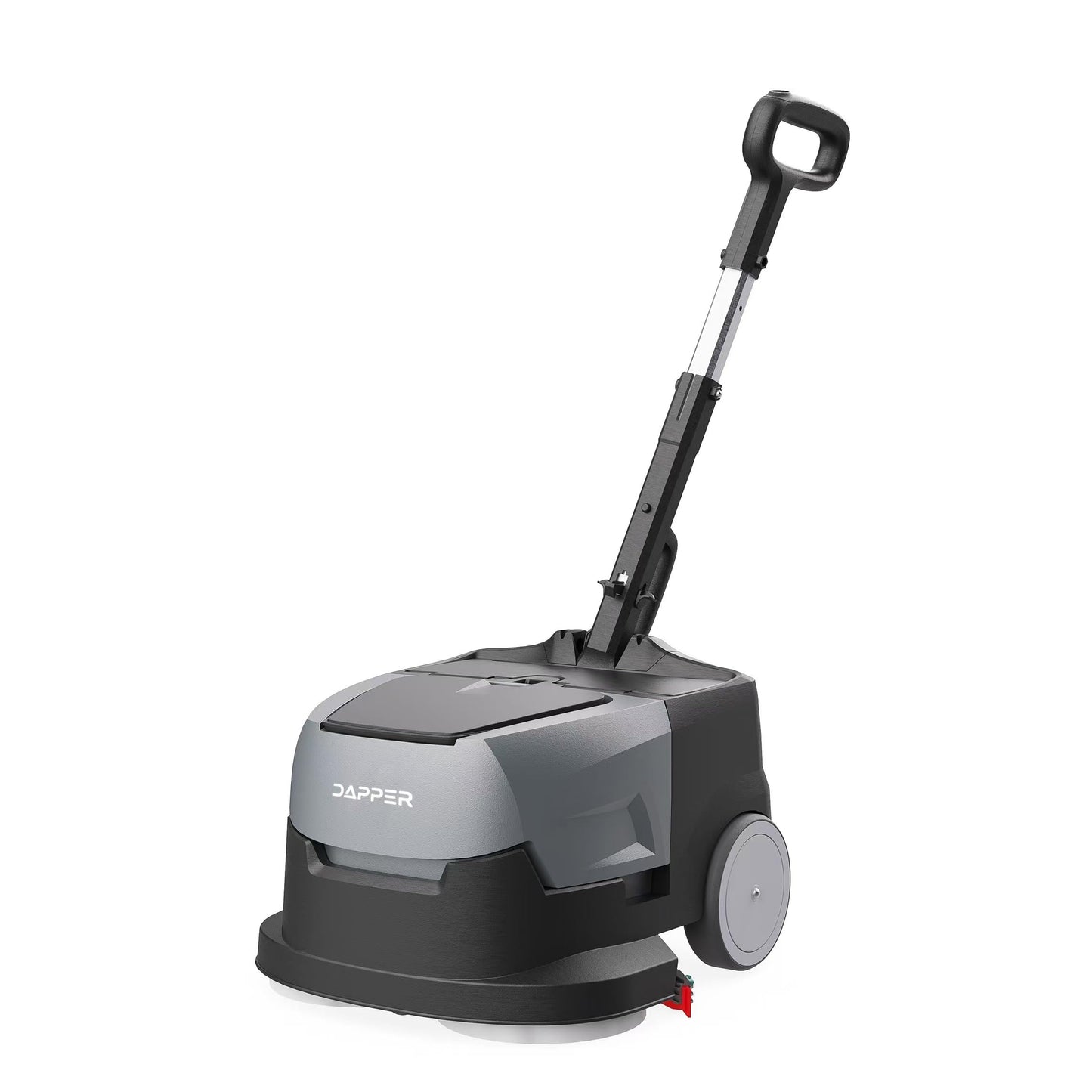 Battery Powered Walk Behind Mini Automatic Floor Scrubber Machine – Compact & Portable, 15” Cleaning Width, 90-Minute Runtime, 170 RPM – Ideal for Small Commercial Spaces, Offices, Retail & More