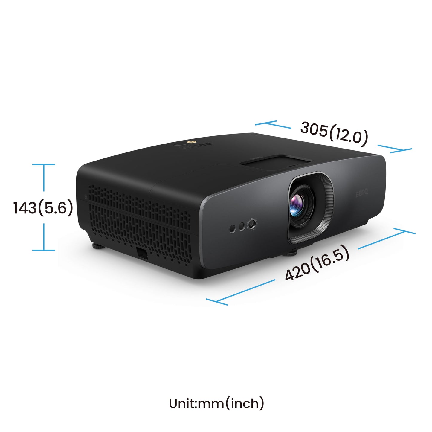 BenQ W2720i 4K UHD Smart Home Theater Projector | 95% DCI-P3 Cinematic Color, HDR10/HLG, 2500 Lumens, Android TV Streaming with AI Cinema Mode, Built in Dolby Atmos 10W speaker