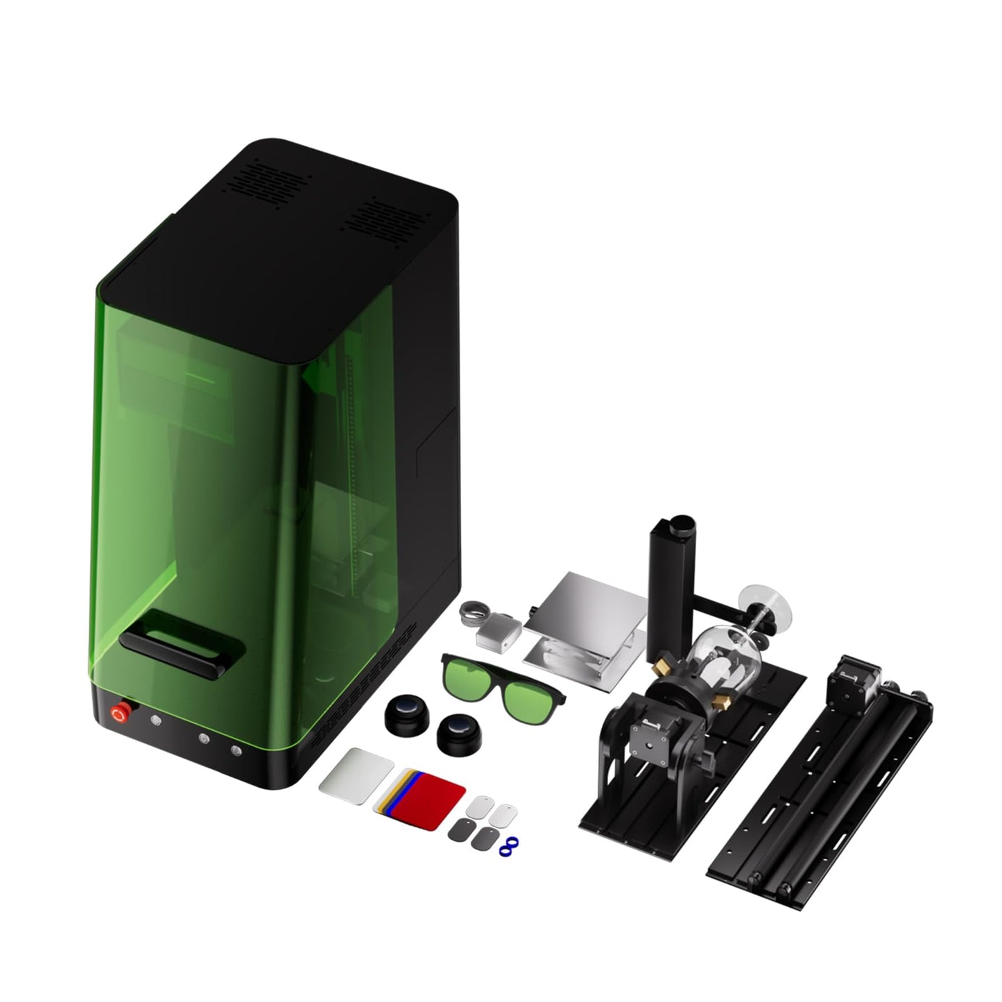 ComMarker X 12W UV Engraving Machine, 3D Internal Engraving, Auto-Focus with LiDAR Ranging System, 10,000mm/s Engraving System, On-Site & Small-Batch Ready Engraving Machine