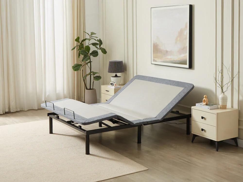 Smart Flex SF200 Wireless Adjustable Bed Base with Zero Gravity, Head & Foot Articulation, 1000 lb Capacity (Queen (U.S. Standard)) (Full)