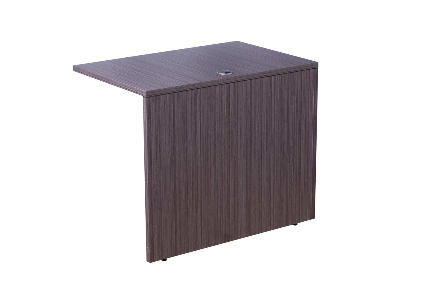 Boss Office Products 71 Inch Executive U-Shape Desk with File Storage Pedestal, Driftwood