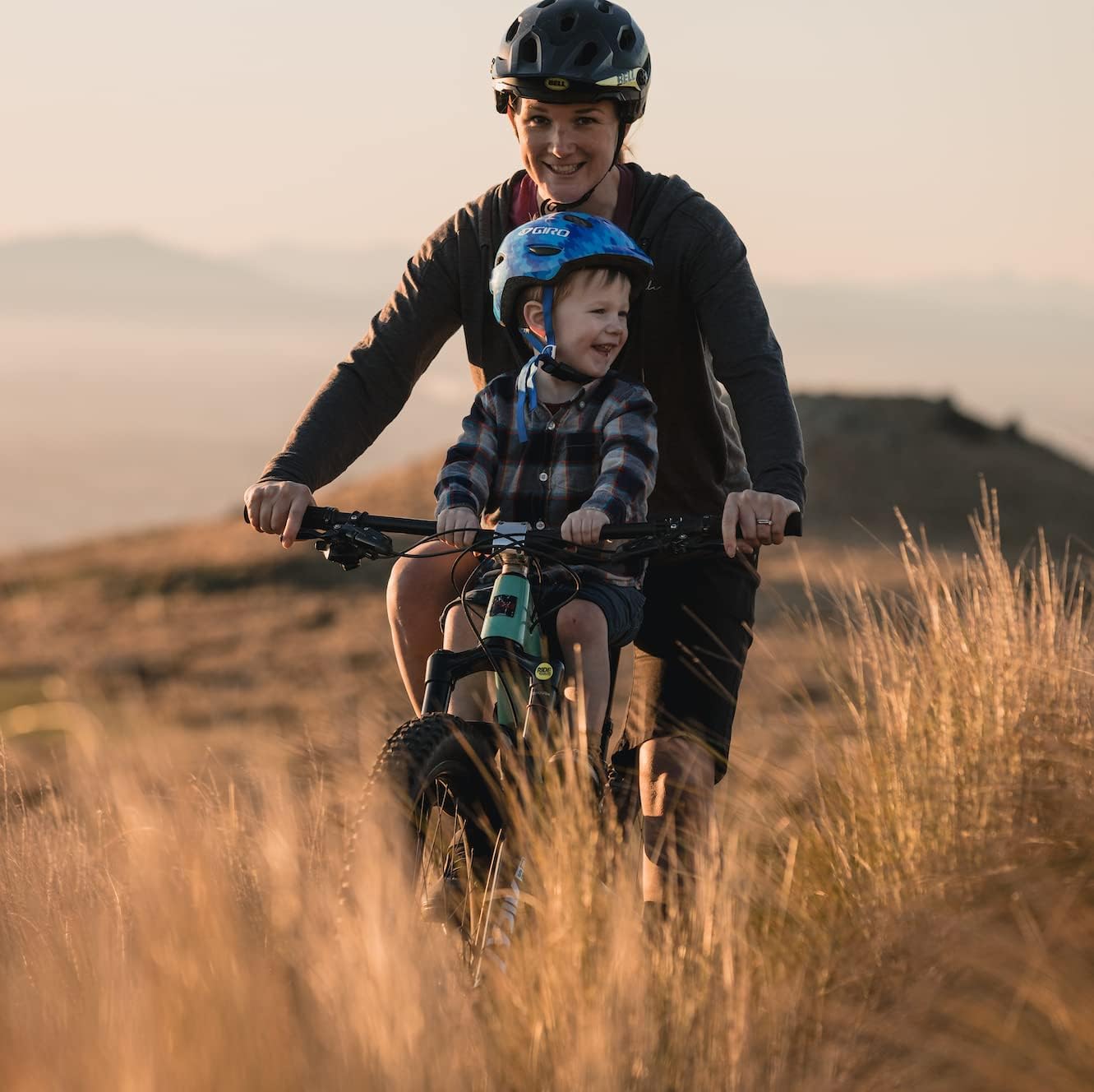 Kids Ride Shotgun - 2.0 Child Bike Seat - Front Mounted, for Children Aged 18mo~5 Years, Fits Most Adult Modern Mountain Bikes, Easy Install, Adjustable for Comfort