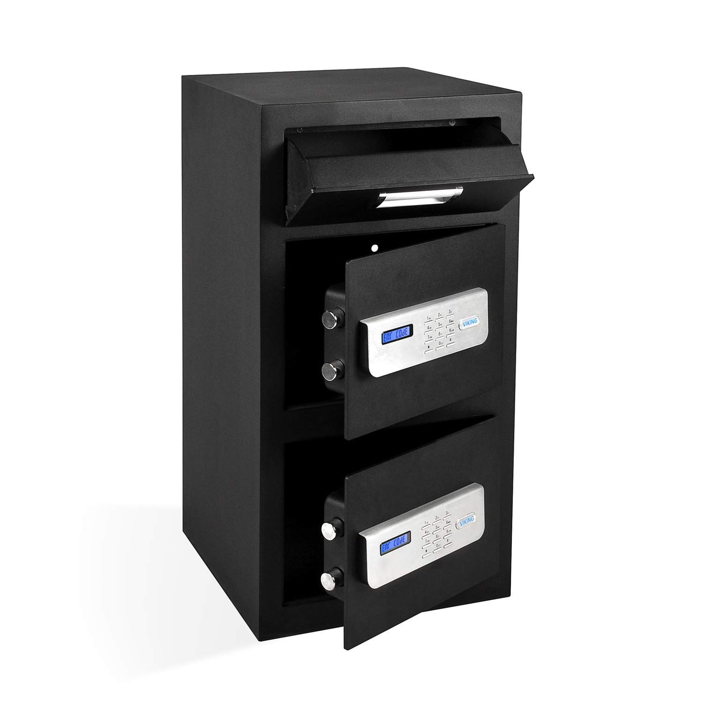 Viking Security Safe VS-70DS Heavy Duty Large Double Door LCD Electronic Depository Safe