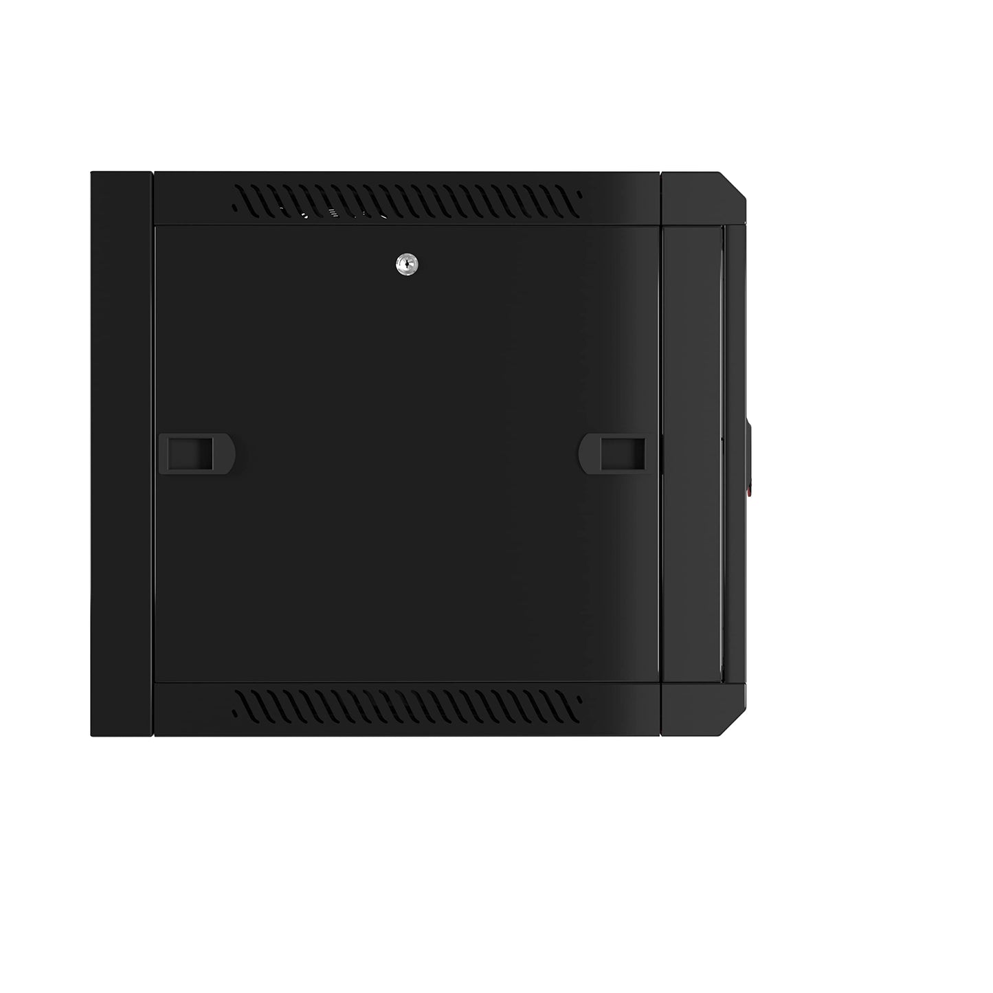 Sysracks 9U Wall Rack Mount Server 24" Deep Network Cabinet, Server Rack with Fan, Removable Side Panels, Locking Glass Door 19" Computer Cabinet Enclosure Network Rack Case SRE 9.600