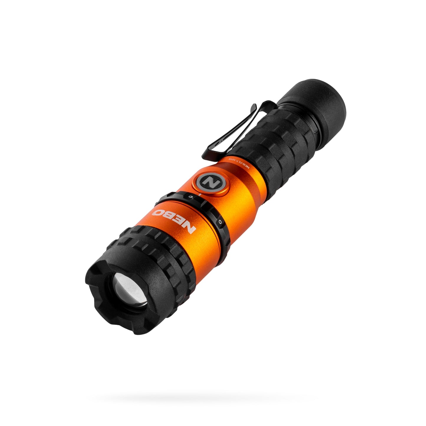 NEBO Rechargeable LED Flashlight, 750 Lumen, Aluminum, Waterproof, One Size, Storm Gray, Model NEB-FLT-1018