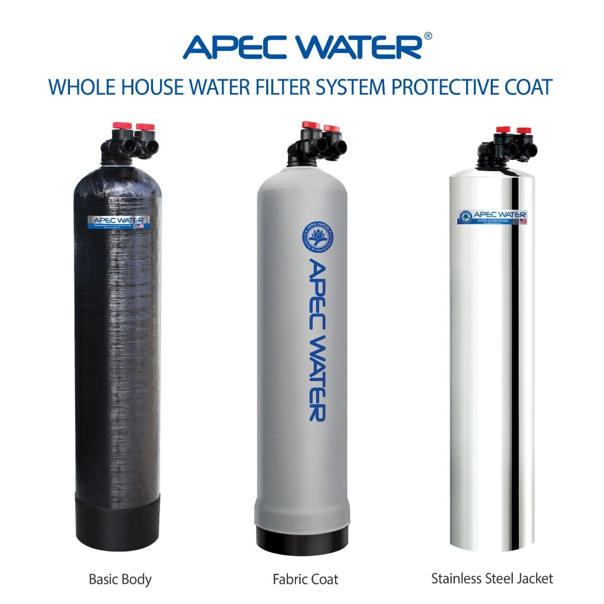 APEC Water Systems FUTURA-10-FG Premium 10 GPM Whole House Salt-Free Water Softener & Water Conditioner