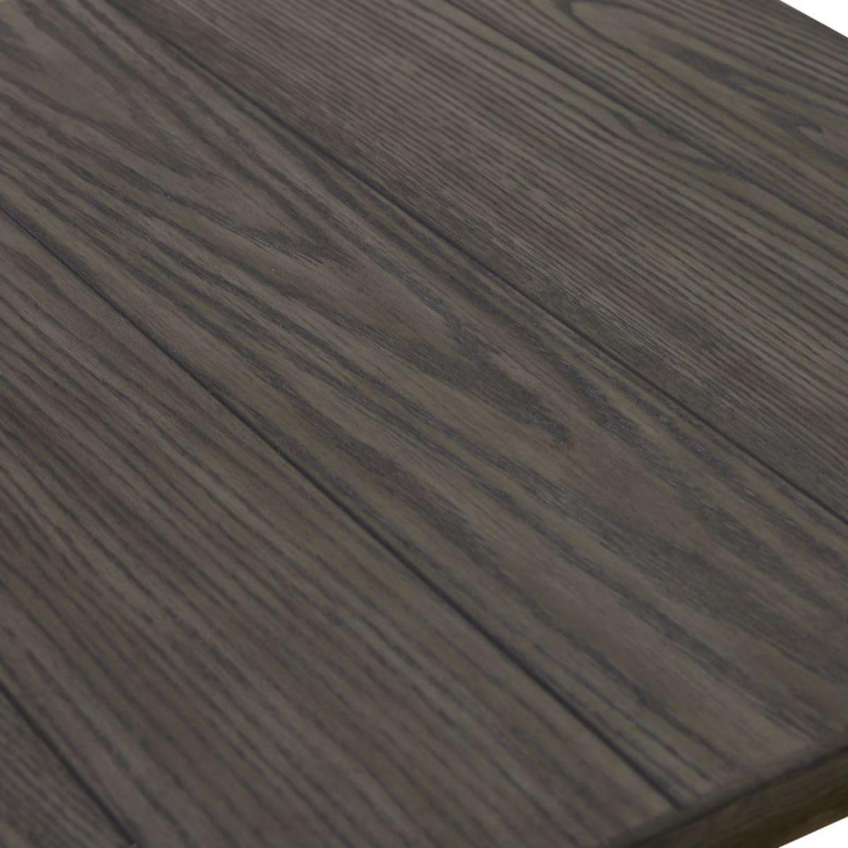UOCFYK Side/Bedside/End Couch Table/cabinets with Storage, Small Wood Farmhouse Night Stand for Small Spaces, Nightstand for Living Room, Bedroom, Kitchen, Plant Tables, Dark Grey MDF and White Oak