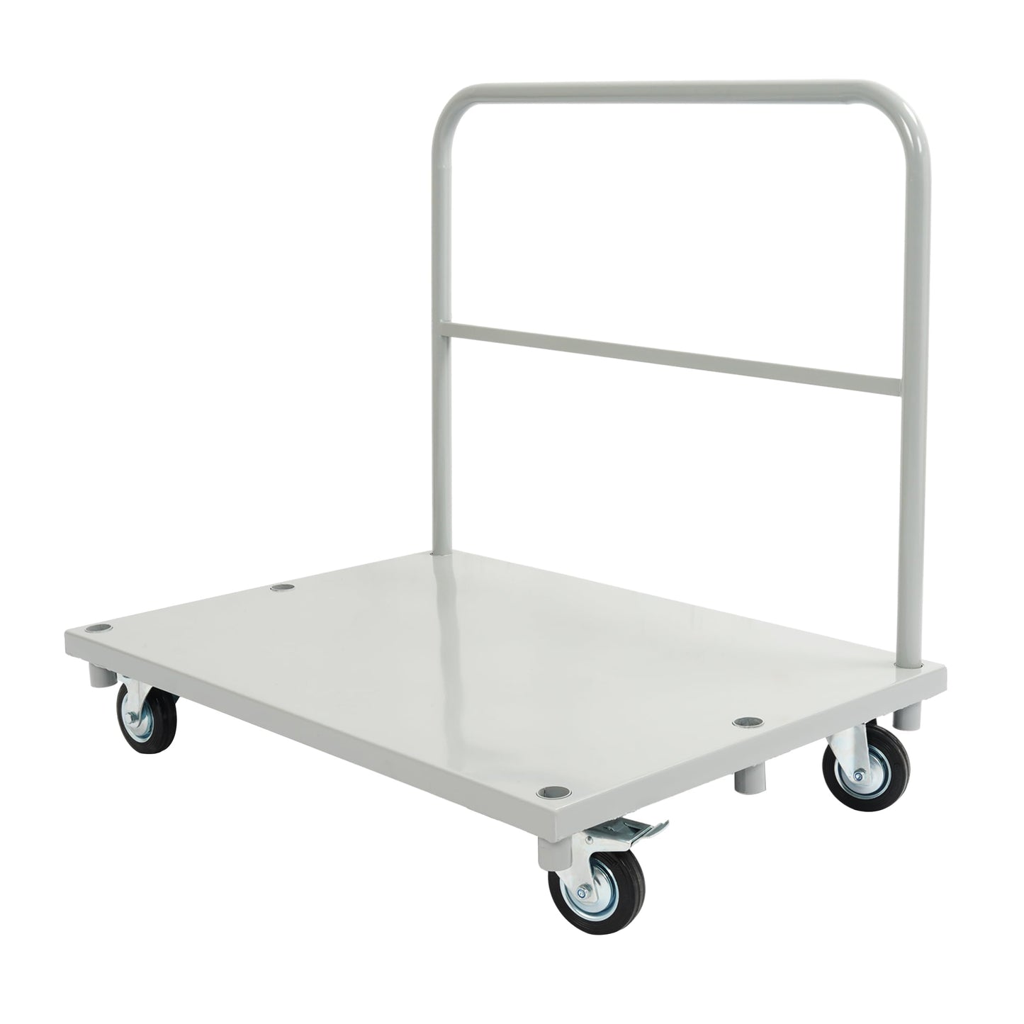 Gelacie 36x24inch Steel Panel Truck Cart, Flat Dolly Cart, Flatbed with