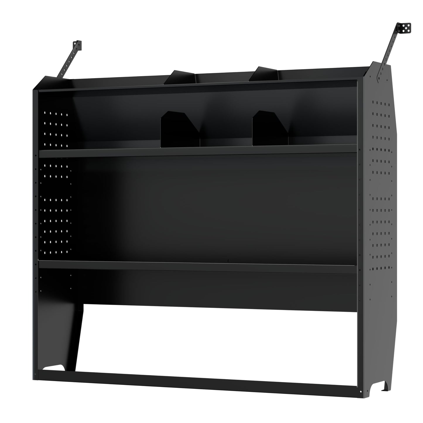 Modxvan 52" W x 46" H x 13" D Steel Van Shelving