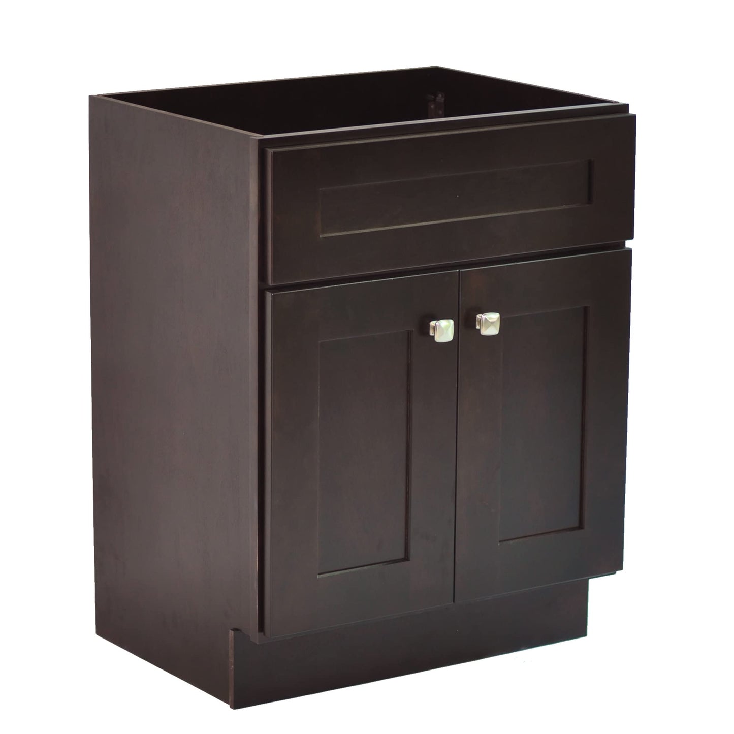 Brookings 24-inch Unassembled Bathroom Vanity Without Top in Espresso