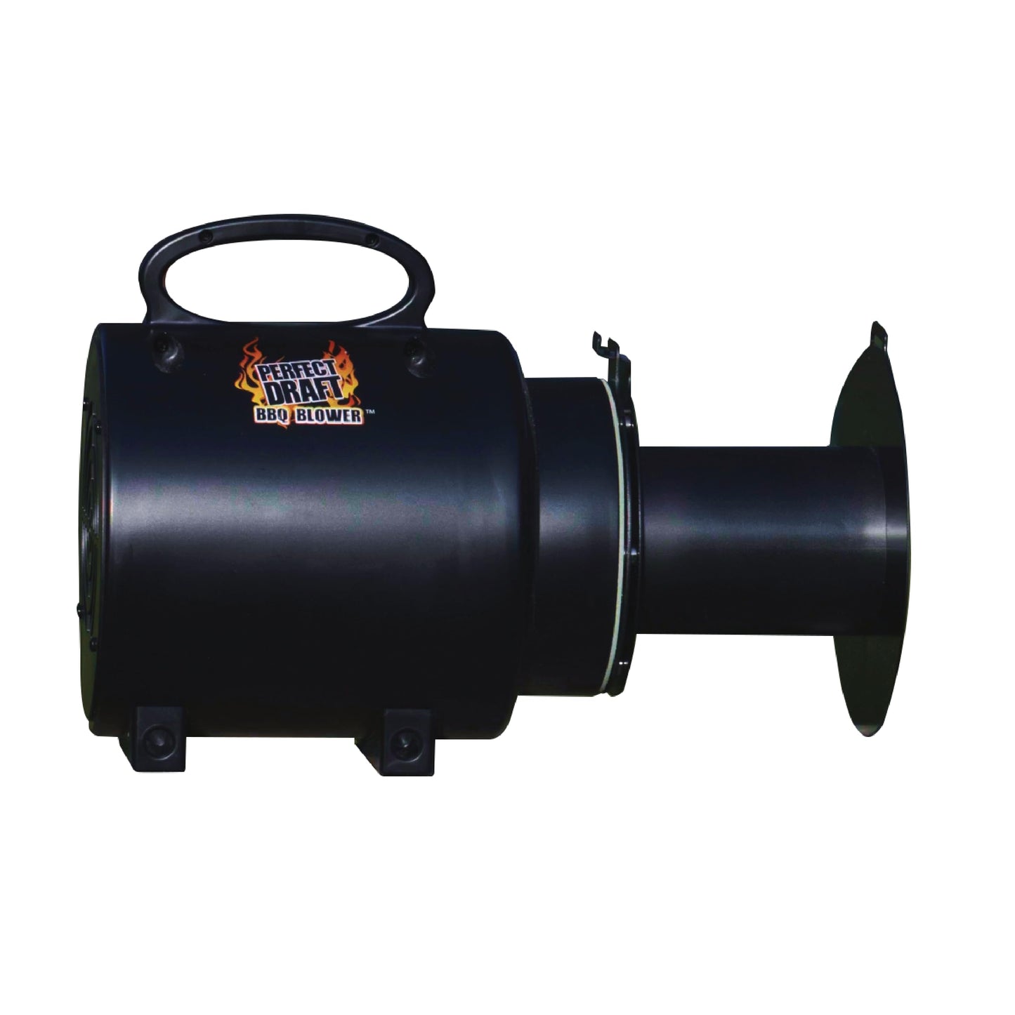 Perfect Draft BBQ Blower 4.0 for Offset Smoker Grill - Designed in Texas, Patented in the USA - Battery Powered BBQ Fan for Outdoor Barbecue