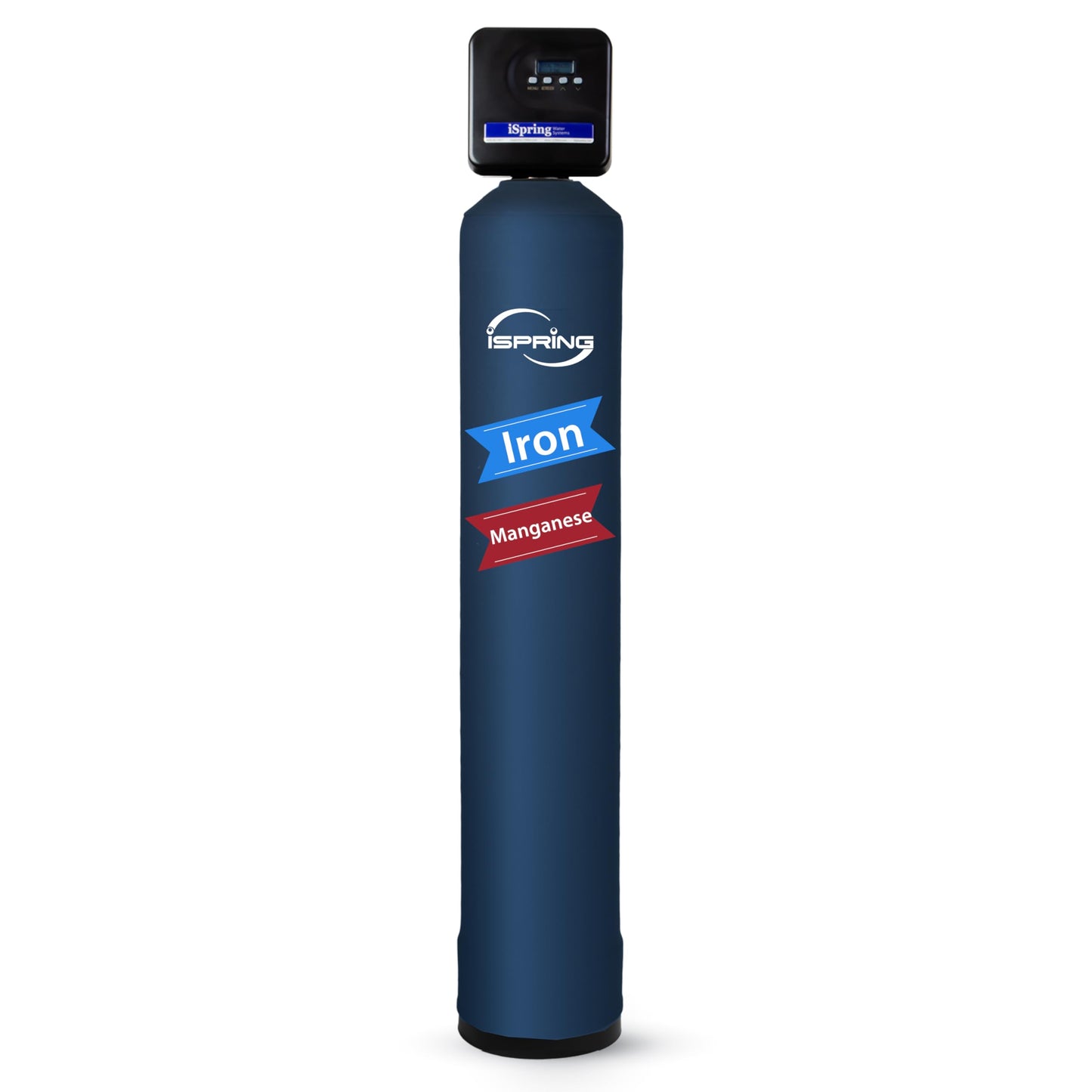 iSpring WCFM400K Whole House Iron and Manganese Water Filter System, Digital Control with Automatic Regeneration & Air Injection, Set & Forget Design