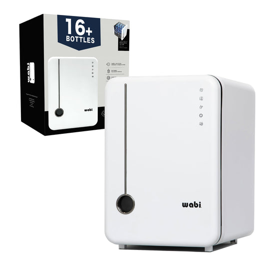 Wabi UVC LED Sanitizer & Dryer Ultra (White + Gunmetal Trim)